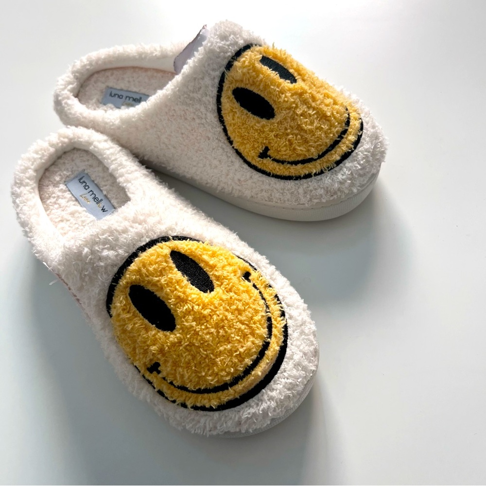 Smiley Face Slip Ons